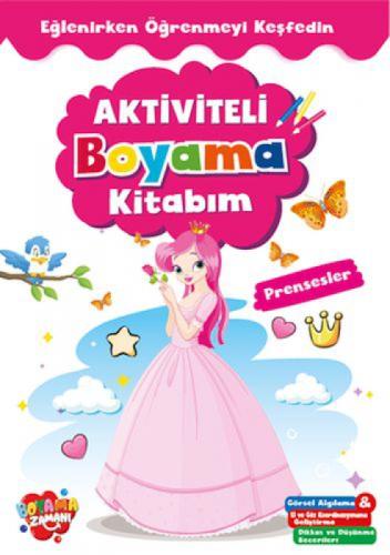 Aktiviteli Boyama Kitabı Prensesler  Frontansicht 1