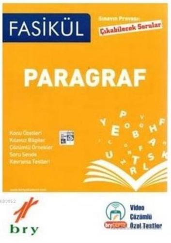 Fasikül Paragraf Çıkabilecek Sorular  Frontansicht 1