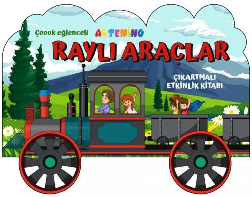 Taşıtlar Serisi - Raylı Araçlar Çıkartmalı Etkinlik Kitabı  Frontansicht 1