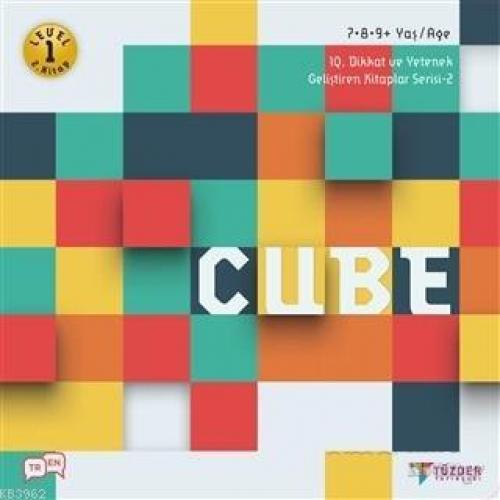 Cube - IQ Dikkat ve Yetenek Geliştiren Kitaplar Serisi 2 (Level 1) (7-8-9 Yaş)  Frontansicht 1
