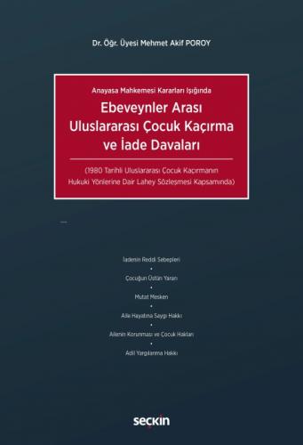 Ebeveynler Arası Uluslararası Çocuk Kaçırma ve İade Davaları  Frontansicht 1