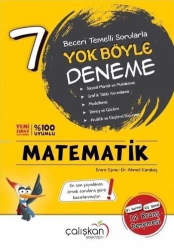 Çalışkan Yayınları 7. Sınıf Matematik Yok Böyle Deneme Çalışkan  Frontansicht 1