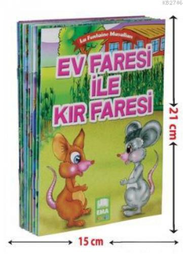 La Fontaine Masalları (10 Kitap Takım - Küçük Boy)  Frontansicht 1