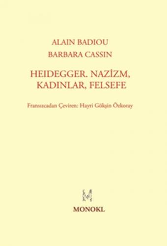 Heidegger Nazizm, Kadınlar, Felsefe  Frontansicht 1