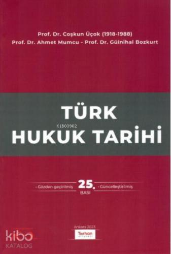 Türk Hukuk Tarihi  Frontansicht 1