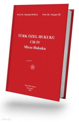 Türk Özel Hukuku Cilt IV - Miras Hukuku (Ciltli)  Frontansicht 1