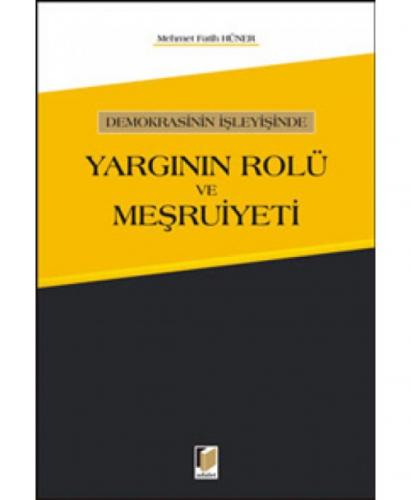 Demokrasinin İşleyişinde Yargının Rolü ve Meşruiyeti  Frontansicht 1