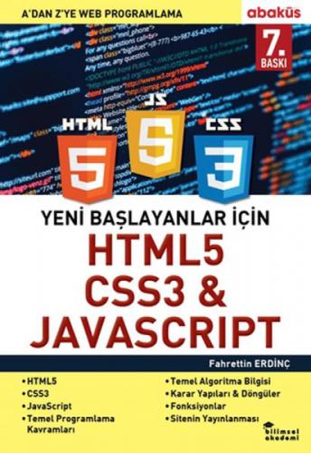 Yeni Başlayanlar İçin HTML5, CSS3 ve Javascript  Frontansicht 1