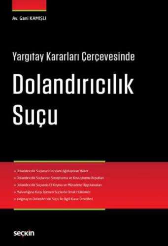 Yargıtay Kararları Çerçevesinde Dolandırıcılık Suçu  Frontansicht 1
