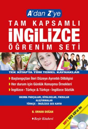 A'dan Z'ye Tam Kapsamlı İngilizce Öğrenim Seti  Frontansicht 1