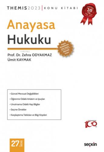 Themis Anayasa Hukuku Konu Kitabı  Frontansicht 1