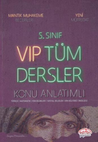 Editör-5.Sınıf Vıp Tüm Dersler Konu  Frontansicht 1