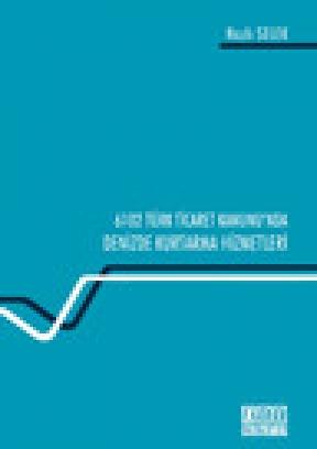 6102 Sayılı Türk Ticaret Kanunu'nda Denizde Kurtarma Hizmetleri  Frontansicht 1