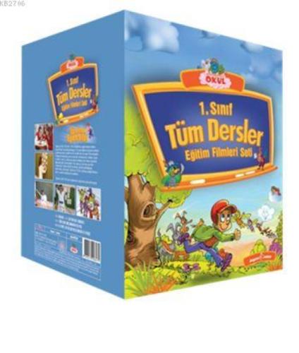 1. Sınıf Tüm Dersler Eğitim Filmleri Seti (40 VCD)  Frontansicht 1
