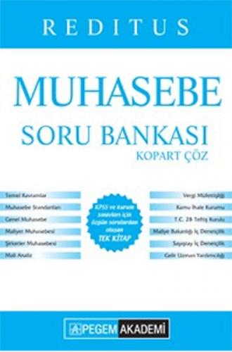 KPSS A Grubu Reditus Muhasebe Kopart Çöz Soru Bankası  Frontansicht 1