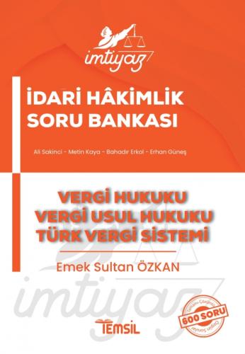 İmtiyaz İdari Hâkimlik  Vergi Hukuku Vergi Usul Hukuku Türk Vergi Sistemi Soru Bankası  Frontansicht 1