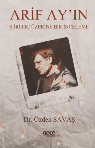 Arif Ay'ın Şiirleri Üzerine Bir İnceleme  Frontansicht 1