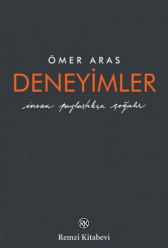 Deneyimler (Ciltli)  Frontansicht 1