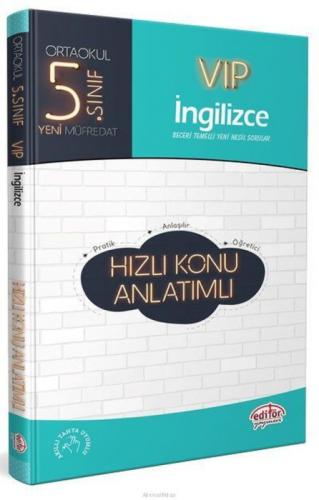 Editör 5.Sınıf Vıp İngilizce Hızlı Konu Anlatımlı  Frontansicht 1