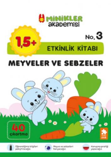 Meyveler ve Sebzeler Etkinlik Kitabı - Minikler Akademisi  Frontansicht 1