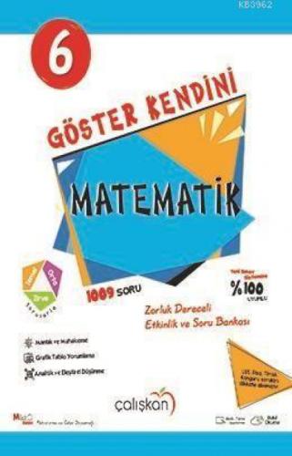 Çalışkan Yayınları 6. Sınıf Matematik Göster Kendini Soru Bankası Çalışkan  Frontansicht 1
