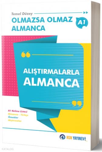 Olmazsa Olmaz Almanca Ş Alıştırmalarla Almanca;Temel Düzey Ş A1  Frontansicht 1