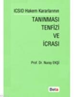 ICSID Hakem Kararlarının Tanınması Tenfizi ve İcrası  Frontansicht 1