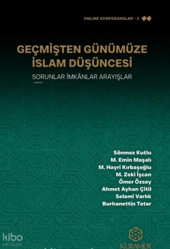 Geçmişten Günümüze İslam Düşüncesi ;Sorunlar, İmkânlar, Arayışlar  Frontansicht 1