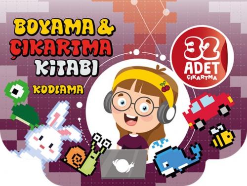 Kodlama - Boyama & Çıkartma Kitabı  Frontansicht 1