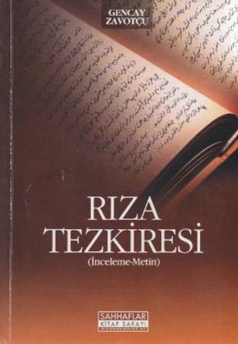 Rıza Tezkiresi  Frontansicht 1