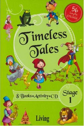 Stage 1-Timeless Tales 8 Books+Activity+CD  Frontansicht 1