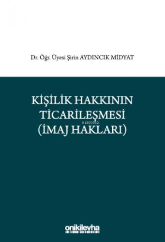 Kişilik Hakkının Ticarileşmesi (İmaj Hakkı)  Frontansicht 1
