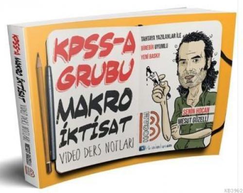 KPSS-A Grubu Makro İktisat Video Ders Notları Benim Hocam Yayınları  Frontansicht 1