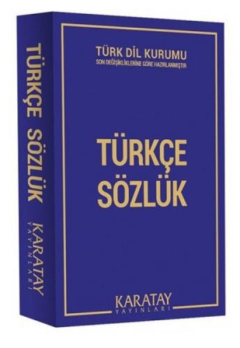Ortaokul Türkçe Sözlük Mavi - 512  Frontansicht 1
