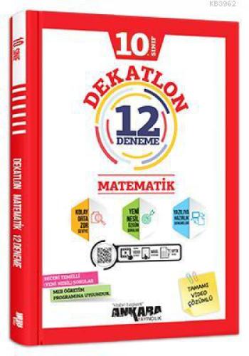 10. Sınıf Dekatlon Matematik 12 Deneme  Frontansicht 1