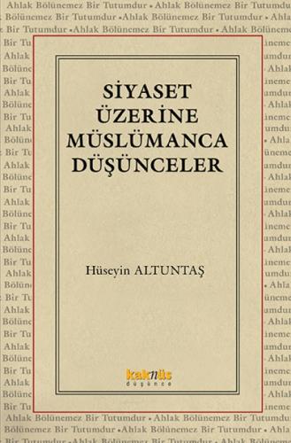 Siyaset Üzerine Müslümanca Düşünceler  Frontansicht 1