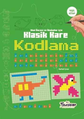 Klasik Kare Kodlama Yeşil Kitap  Frontansicht 1