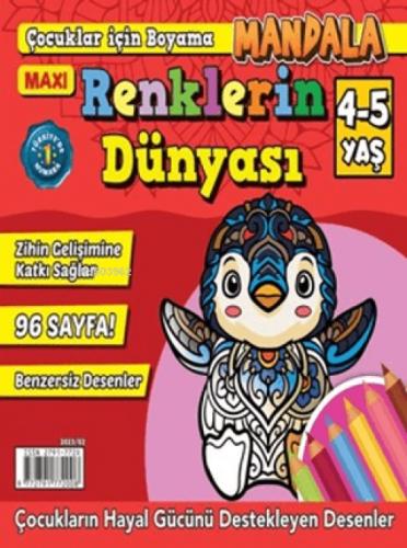 Maxi Mandala Renklerin Dünyası 6  Frontansicht 1
