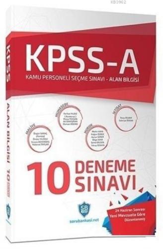 KPSS-A 10 Deneme Sınavı  Frontansicht 1