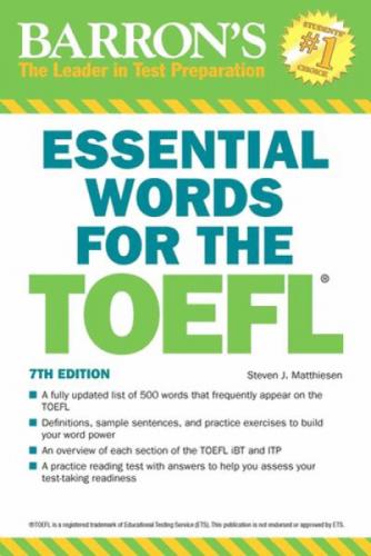 Essential Words for the TOEFL  Frontansicht 1