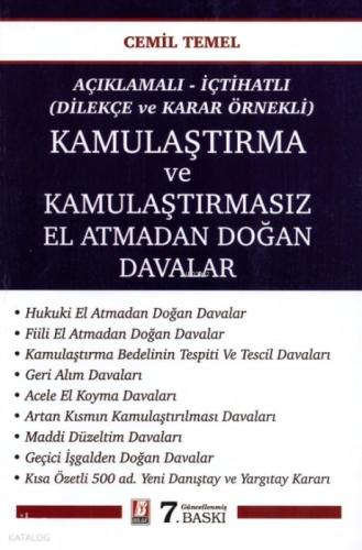Kamulaştırma ve Kamulaştırmasız El Atmadan Doğan Davalar  Frontansicht 1