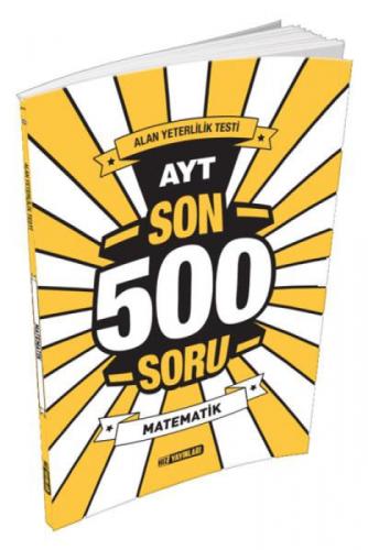 AYT Son 500 Soru Matematik  Frontansicht 1