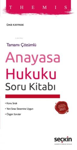 Themis - Anayasa Hukuku Soru Kitabı - Anayasa Hukuku Soru Kitabı  Frontansicht 1