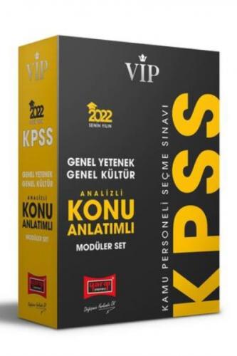 2022 VİP KPSS GY GK Konu Anlatımlı Modüler Set  Frontansicht 1