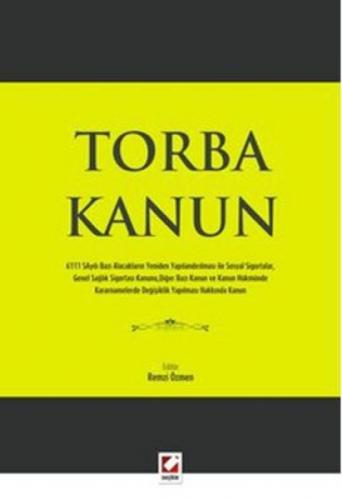 Torba Kanun  Frontansicht 1