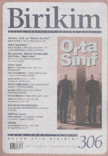 Birikim Dergisi Sayı 349-350  Frontansicht 1