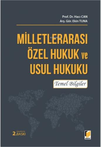 Milletlerarası Özel Hukuk ve Usul Hukuku Temel Bilgiler  Frontansicht 1