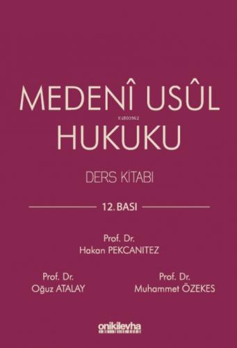 Medeni Usul Hukuku Ders Kitabı (Ciltli)  Frontansicht 1