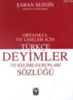 Türkçe Deyimler ve Kelime Gurupları Sözlüğü Ortaokul ve Liseler İçin  Frontansicht 1