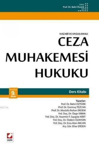 Ceza Muhakemesi Hukuku Ders Kitabı  Frontansicht 1